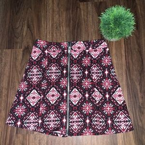 h&m Divided Patterned Mini Skirt